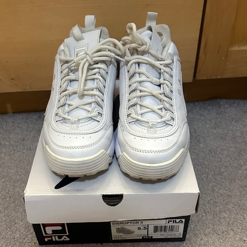 Fila Disruptor II Cream Sneakers